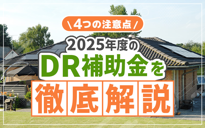 2025年 DR補助金