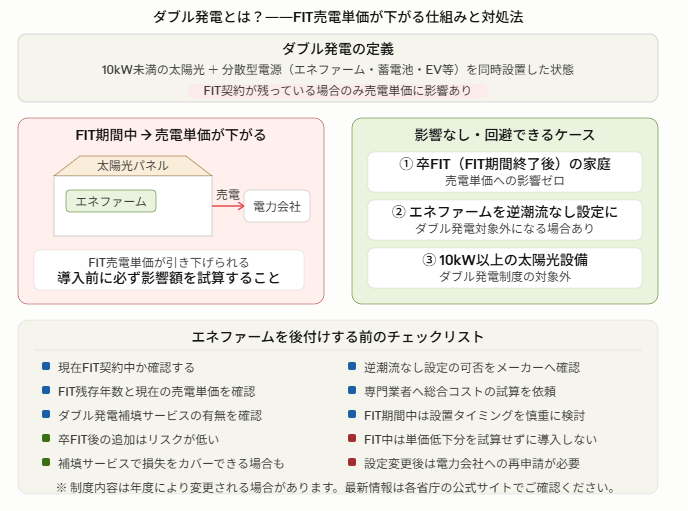 ダブル発電の仕組み